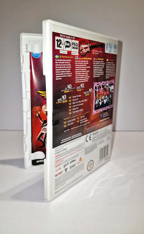 Guitar Hero: Aerosmith for Nintendo Wii (boxed)