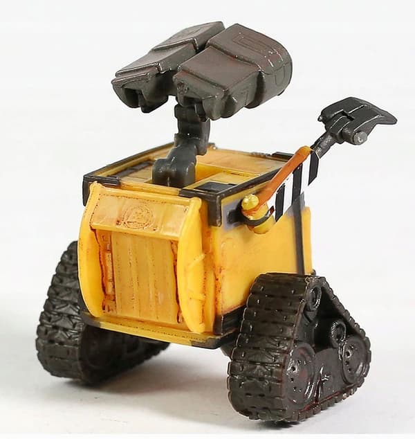 HIT FIGURINES FROM THE FILM WALL-E: WALL-E AND EVE, THE ROBOTS