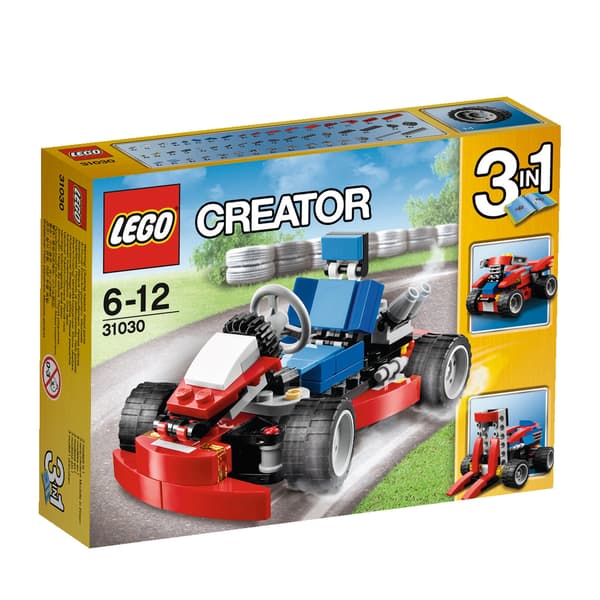 LEGO Creator 3-in-1 31030 Creator Go-Kart – packaging description
