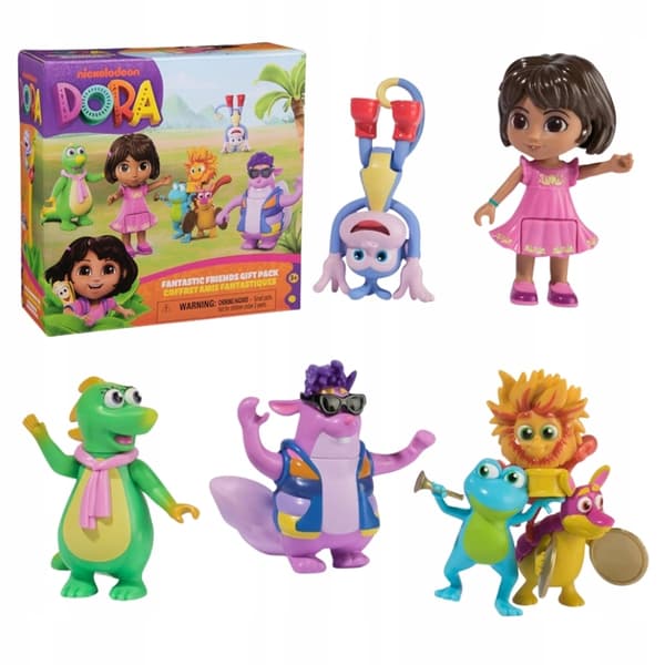 Dora discovers the world. Spin Master Friends figure set