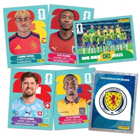 SMALL FIFA WORLD CUP 2026 TIN + STICKERS