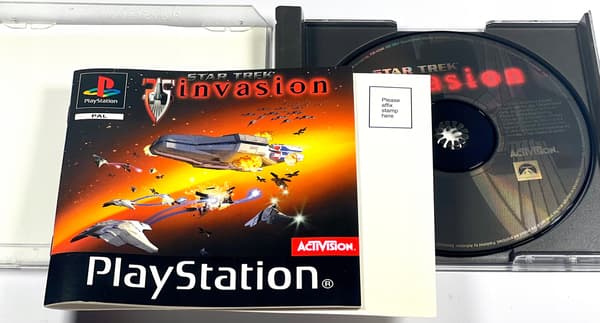 Star Trek Invasion PlayStation 1 PS1 PSX