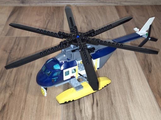 LEGO 60067 = HELICOPTER FROM THE SET.