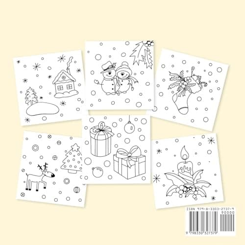 Bold and Easy Christmas Colouring Book: Hue Colouring