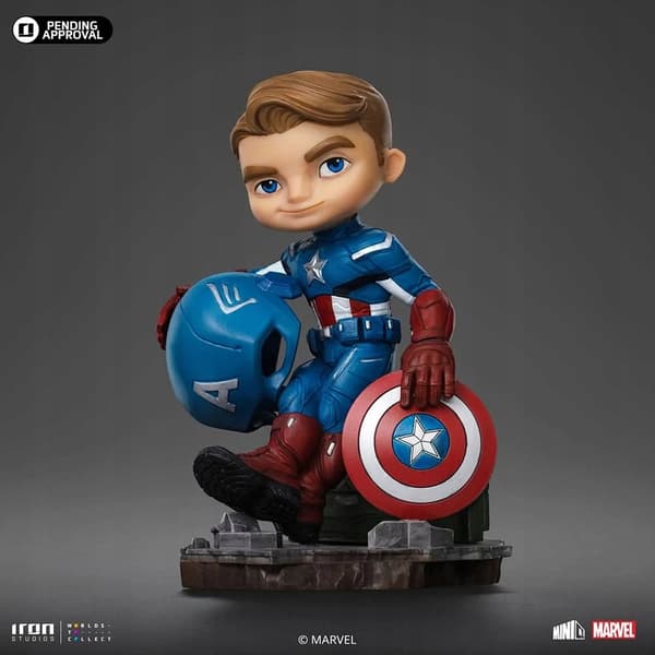 Captain America sculpture, MiniCo, Marvel