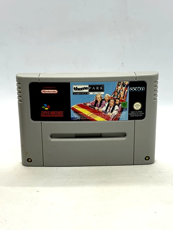 Theme Park SNES (the game itself)