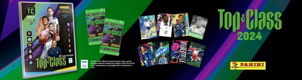 Top Class 2024 Panini Football Cards Multipack – 4 packets, 4 Holo Giants