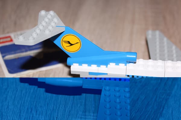 LEGO CLASSIC LUFTHANSA 1560 HOMEMAKER INSTRUCTIONS