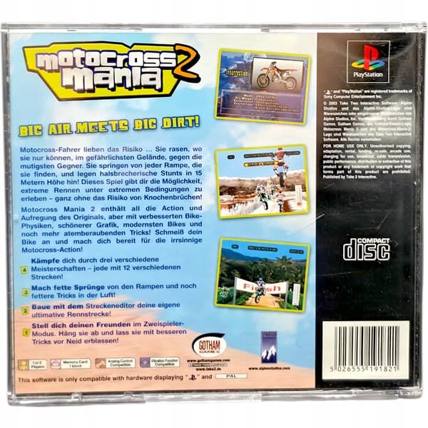 Motocross Mania 2 PlayStation (PSX) PS1