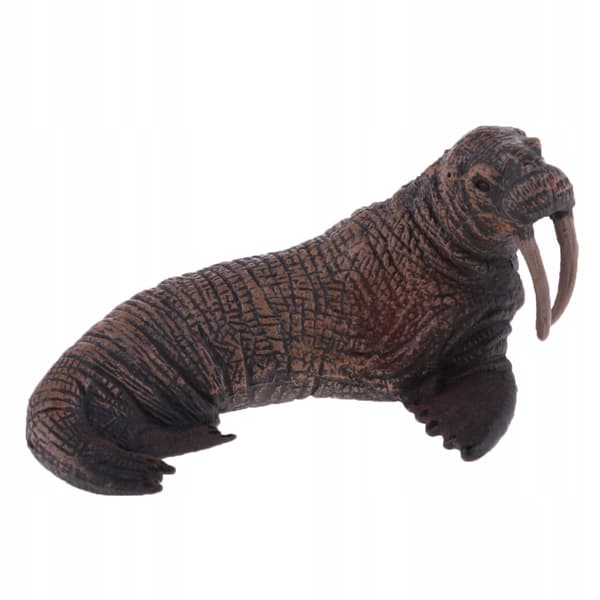 Ocean Animals Plastic Figure – Solid Sea Walrus Action Figure Model Ornaments
