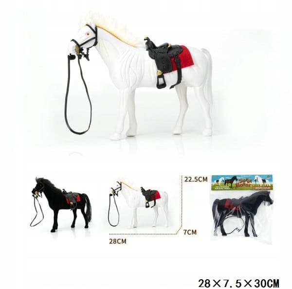 Portable – flocked horse in a bag