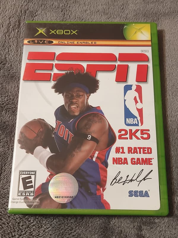 XBOX ESPN 2K5 NBA X-BOX CLASSIC NTSC