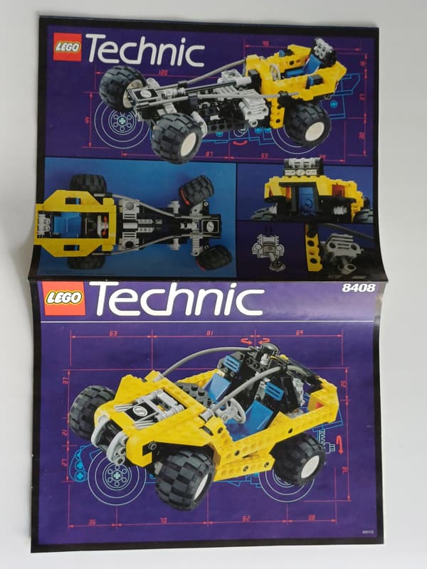 Lego 8408 Desert Ranger, set with box
