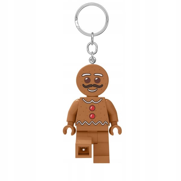 LEGO Gingerbread Man Keyring Torch Minifigure LGL-KE182