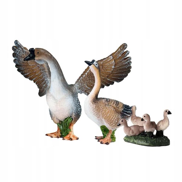 Wilflife Goose Model Figurine Educational Toy Gift for