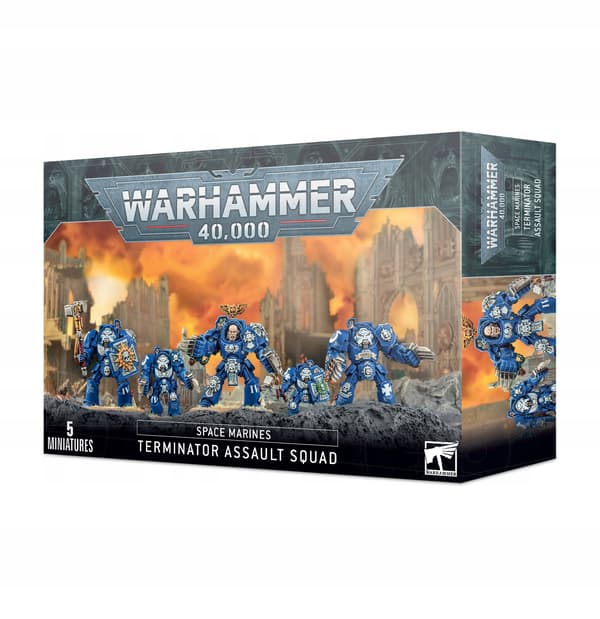 Space Marine Terminator Assault Squad-låda