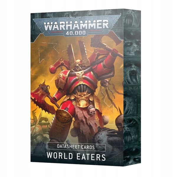 Datasheet Cards: World Eaters, Warhammer 40,000