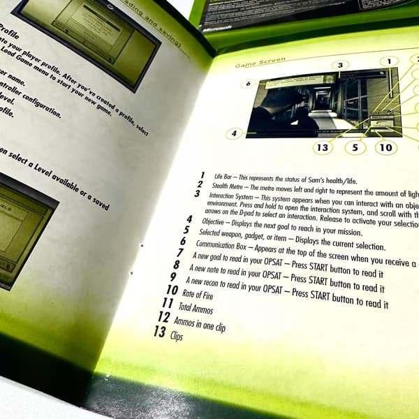 Tom Clancy's Splinter Cell | XBOX | 3xA SET