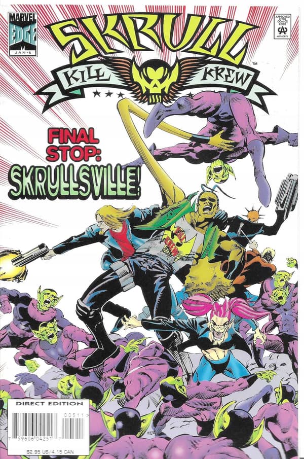 Marvel Skrull: Kill Krew Comic 1–5/1995 (in English)