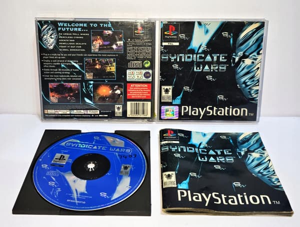 Syndicate Wars PSX 3XA game – READ THE DESCRIPTION!!!