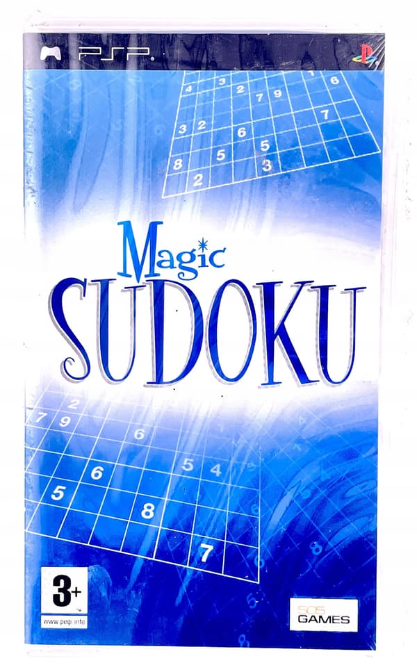 Magic Sudoku / PSP / NEW / WRAP-AROUND PACKAGING