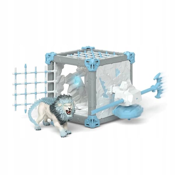 Schleich BattleCave and Ice Lion 42766