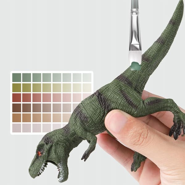 DINOSAUR FIGURES SET IN A SUITCASE – DINOSAUR EGGS – CREATIVE DINOSAURS