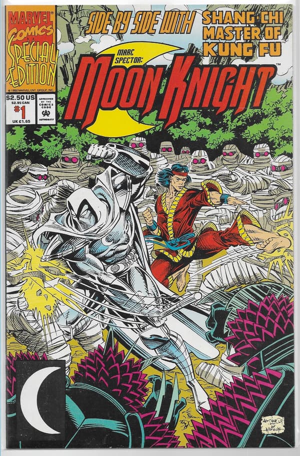 Marvel Moon Knight Special Comic 1/1992 (in English) Shang-Chi