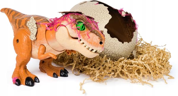 INTERACTIVE DINOSAUR FIGURINE: HATCHED EGG WITH SOUNDS AND PARTS