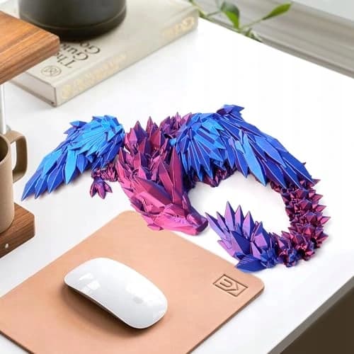 3D Crystal Dragon