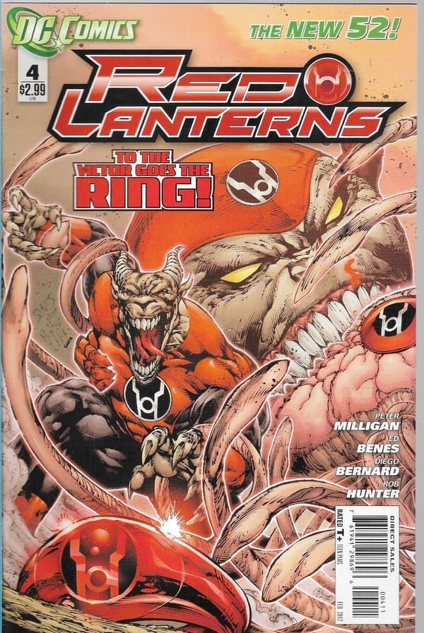 DC Red Lantern Comic 1–4/2011 (English) Green