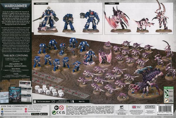 Warhammer 40 000: Startpakke fra Games Workshop