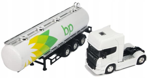SCANIA TIR METAL MODEL TANKER LORRY BP