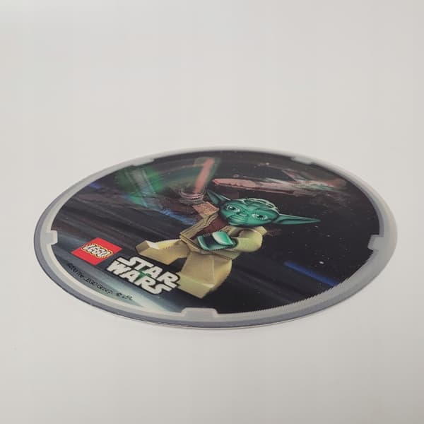 Lego Star Wars Yoda 3D sticker, 2013
