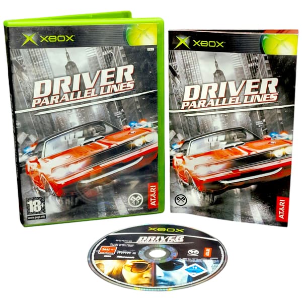 DRIVER PARALLEL LINES game for Microsoft Xbox Classic