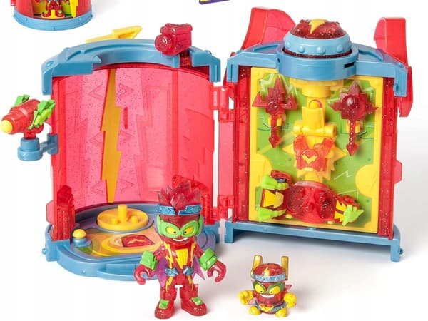 FURY STORM SECRET BASE ACTION SET WITH FIGURES AND ACCESSORIES