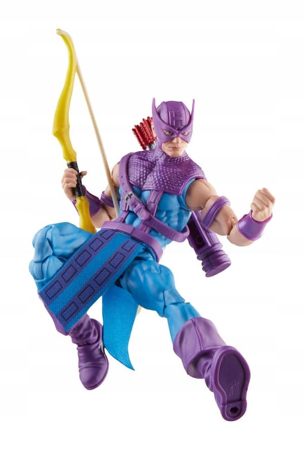 Hasbro Marvel Avengers Legends Hawkeye with Sky-Cycle figure, 15 cm