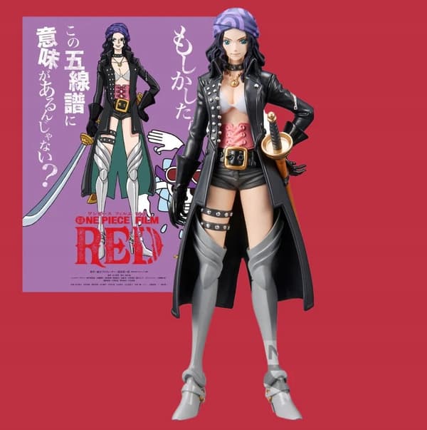 Banpresto One Piece Anime Figure: Red Nico Robin