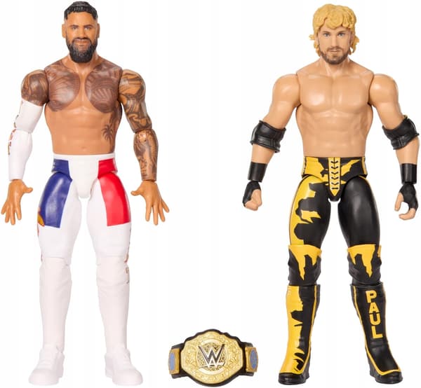 WWE – MAIN EVENT SHOWDOWN – JEY USO VS LOGAN PAUL (2-FIGURE PACK) [FIGURE]