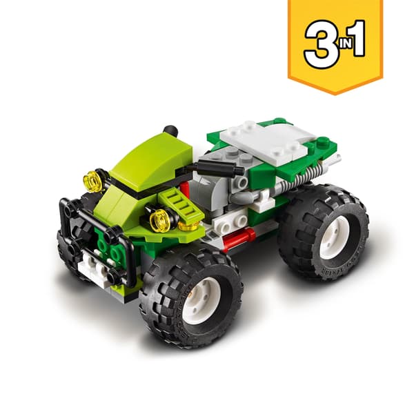 LEGO 31123 Creator 3-in-1 – Off-road Rover – Quad Buggy Loader – 3-in-1