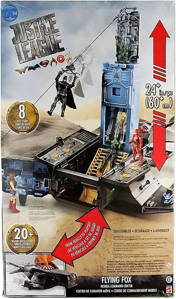 Justice League Flying Fox Mobile Command Centre