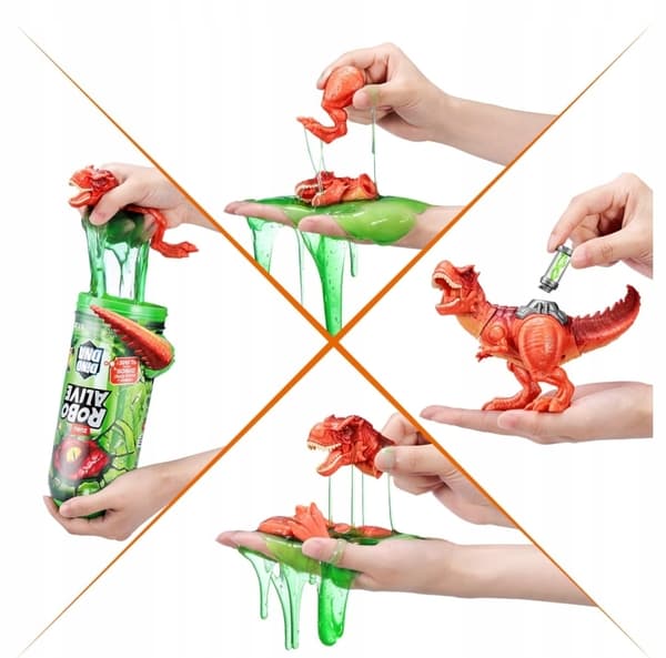 ZURU ROBO ALIVE DINO DNA DINOSAUR WITH LIGHTS