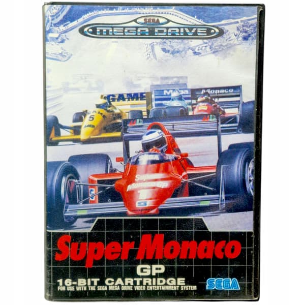 SUPER MONACO GP for Sega Megadrive (boxed)