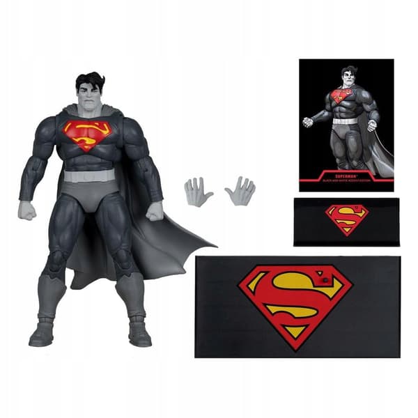 // DC Multiverse Superman (The Dark Knight Returns) (Black & White Edition)