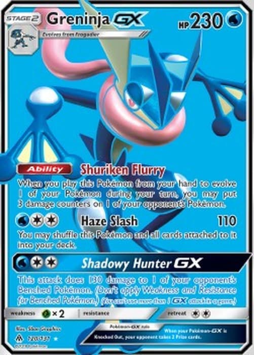 Pokemon Greninja GX
