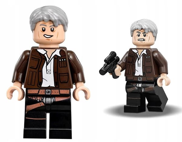 Lego 75180 @@@ HAN SOLO + WEAPON @@@ figure from the set