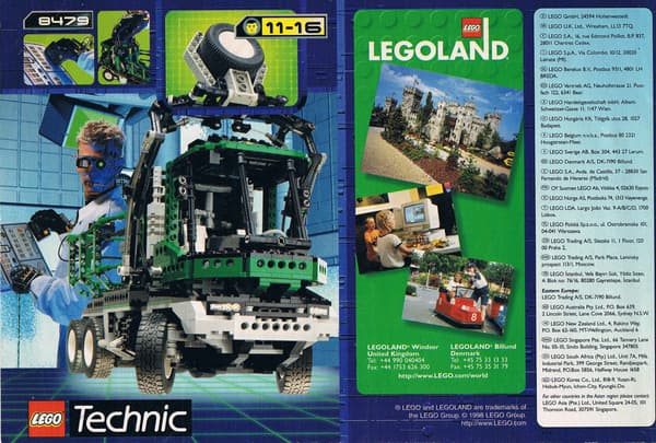 LEGO Catalogue c98int 1998 Medium Technic