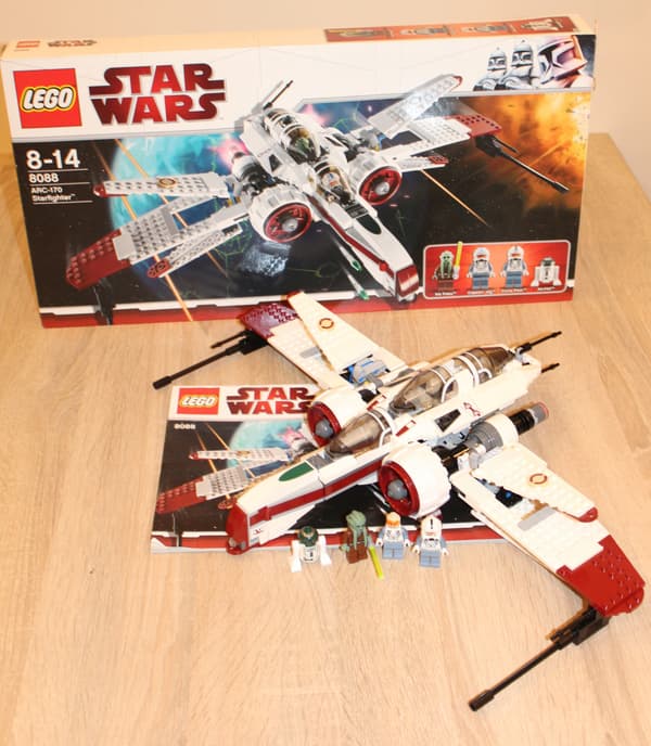 LEGO STAR WARS 8088 BOX AND INSTRUCTIONS
