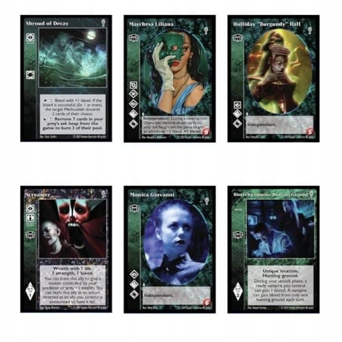 Vtes 5th Ed. Hecata – Pre-built Deck (Black Chantry)