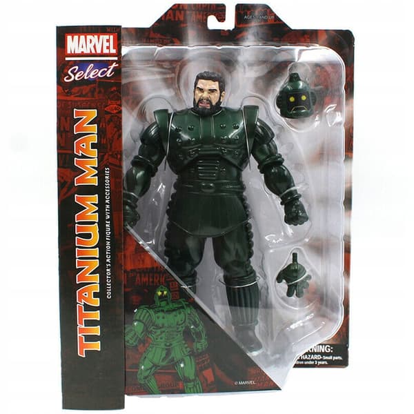 Titanium Man figurine from the Marvel Select range